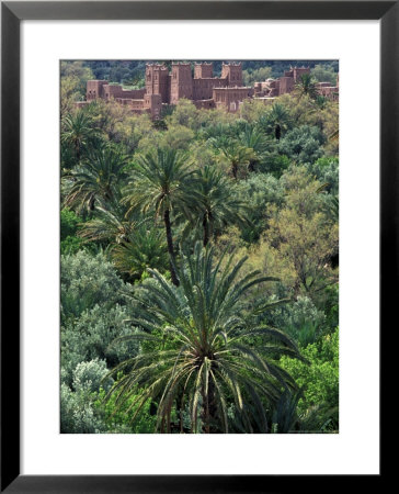 17Th Century Kasbah Amerhidl And The Lush Skoura Palmery, Morocco by John & Lisa Merrill Pricing Limited Edition Print image