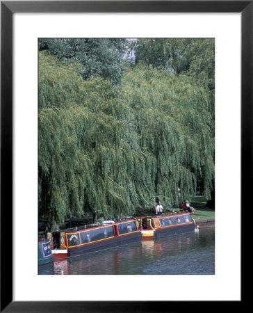 Barge On River Ouse, Ely, Cambridgeshire, England by Nik Wheeler Pricing Limited Edition Print image