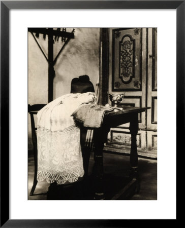 The Clothes Of A Parish Priest In The Sacresty Of His Church by Giosue Nencioni Pricing Limited Edition Print image