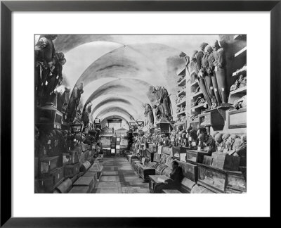 Mummies Of Catacomb Of Palermo, Italy by Giorgio Sommer Pricing Limited Edition Print image
