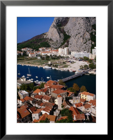 Old Town On Cetina River, Omis, Croatia by Wayne Walton Pricing Limited Edition Print image
