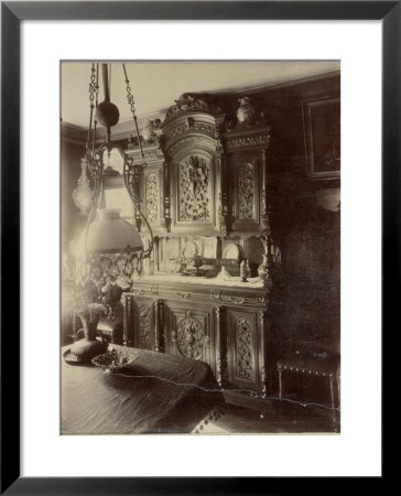 Interior Of The Home Of An Employee In The Louvre Shops, Rue St. Jacques, Paris, 1910 by Eugene Atget Pricing Limited Edition Print image