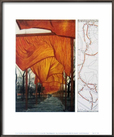 Project For The Gates, Iv by Christo Pricing Limited Edition Print image