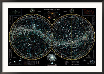 Celestial Planisphere by Thomas Filsinger Pricing Limited Edition Print image