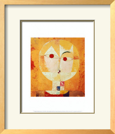 Senecio (Old Man), 1922 by Paul Klee Pricing Limited Edition Print image