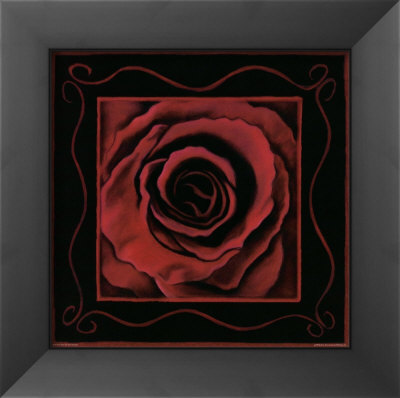 Romatic Blooming Red Rose by Jane Nassano Pricing Limited Edition Print image