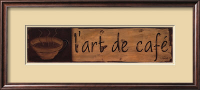 L' Art De Cafe by Kim Klassen Pricing Limited Edition Print image