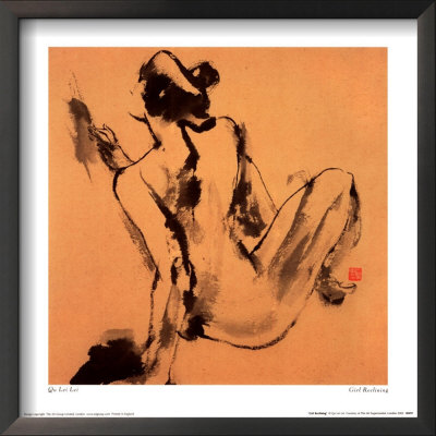 Girl Reclining by Lei Lei Qu Pricing Limited Edition Print image