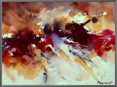Watercolor Abstract 301107 by Ledent Pricing Limited Edition Print image