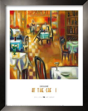 At The Cafe I by Elya De Chino Pricing Limited Edition Print image