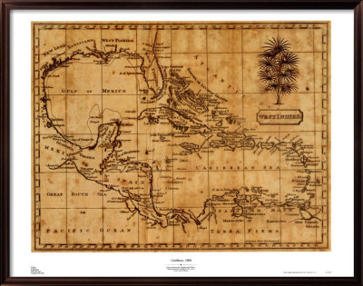Caribbean, 1806 by Andrew Arrowsmith Pricing Limited Edition Print image