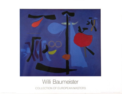 Nocturno Iii , 1953 by Willi Baumeister Pricing Limited Edition Print image