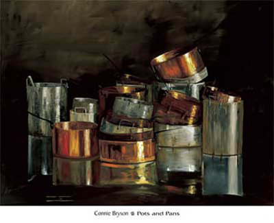 Pots And Pans by Connie Bryson Pricing Limited Edition Print image