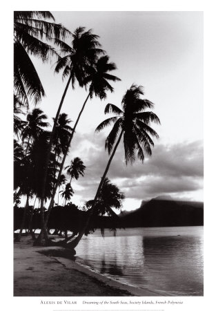 Dreaming Of The South Seas, Society Islands, French Polynesia by Alexis De Vilar Pricing Limited Edition Print image
