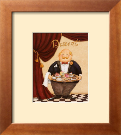 The Waiter - Dessert by Daphne Brissonnet Pricing Limited Edition Print image