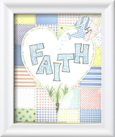 Words To Grow By - Faith by Lauren Hallam Pricing Limited Edition Print image