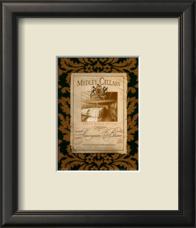 California Wine Labels I by Mary Elizabeth Pricing Limited Edition Print image