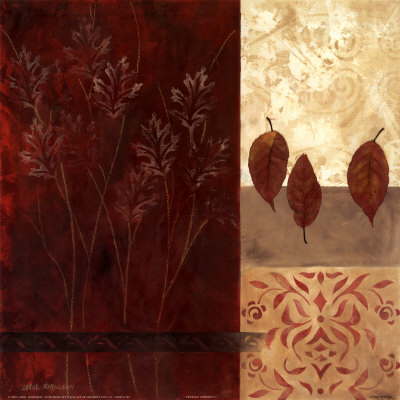 Pressed Crimson I by Carol Robinson Pricing Limited Edition Print image