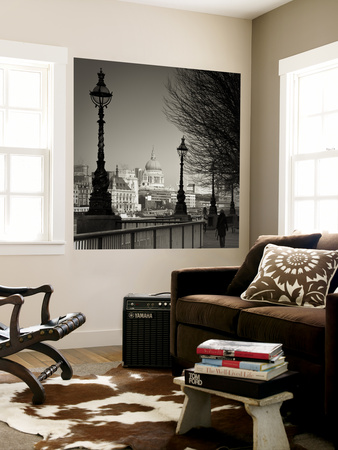 South Bank And St. Paul's Cathedral, London, England by Jon Arnold Pricing Limited Edition Print image