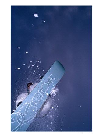 Snowboarder In The Air, Salen, Dalarna, Sweden by Christian Aslund Pricing Limited Edition Print image