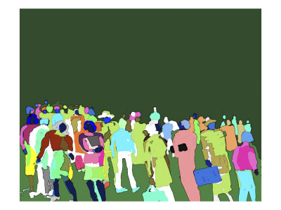 Crowd In Transition by Diana Ong Pricing Limited Edition Print image