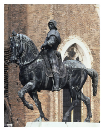 Equestrian Monument To Bartolomeo Colleoni by Andrea Del Verrocchio Pricing Limited Edition Print image