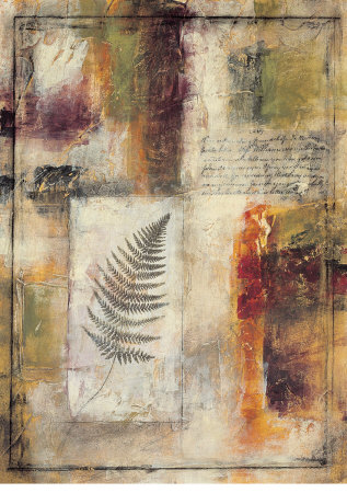 Fern Abstract by Jane Bellows Pricing Limited Edition Print image