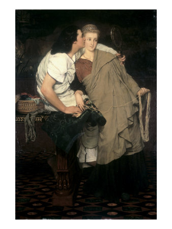 The Honeymoon by Sir Lawrence Alma-Tadema Pricing Limited Edition Print image