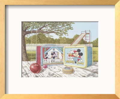 Mickey And Friends Lunchtime Fun by David Doss Pricing Limited Edition Print image