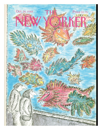 The New Yorker Cover - October 24, 1988 by Edward Koren Pricing Limited Edition Print image