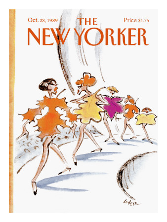 The New Yorker Cover - October 23, 1989 by Lee Lorenz Pricing Limited Edition Print image