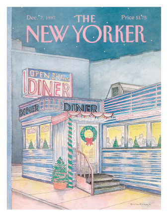 The New Yorker Cover - December 7, 1987 by Iris Vanrynbach Pricing Limited Edition Print image
