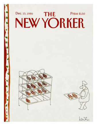 The New Yorker Cover - December 15, 1986 by Arnie Levin Pricing Limited Edition Print image