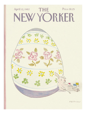 The New Yorker Cover - April 12, 1982 by James Stevenson Pricing Limited Edition Print image