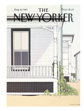 The New Yorker Cover - August 9, 1982 by Gretchen Dow Simpson Pricing Limited Edition Print image