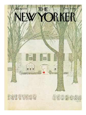 The New Yorker Cover - January 8, 1979 by Charles E. Martin Pricing Limited Edition Print image