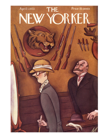 The New Yorker Cover - April 1, 1933 by Julian De Miskey Pricing Limited Edition Print image