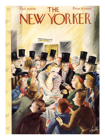 The New Yorker Cover - October 24, 1936 by Constantin Alajalov Pricing Limited Edition Print image