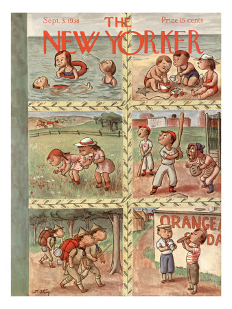The New Yorker Cover - September 3, 1938 by William Steig Pricing Limited Edition Print image
