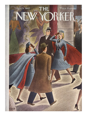 The New Yorker Cover - January 31, 1942 by Richard Taylor Pricing Limited Edition Print image