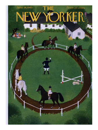 The New Yorker Cover - June 18, 1949 by Edna Eicke Pricing Limited Edition Print image