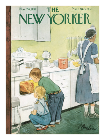 The New Yorker Cover - November 24, 1951 by Perry Barlow Pricing Limited Edition Print image