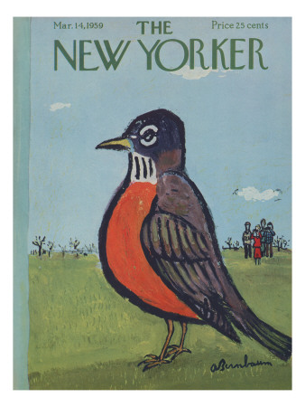 The New Yorker Cover - March 14, 1959 by Abe Birnbaum Pricing Limited Edition Print image
