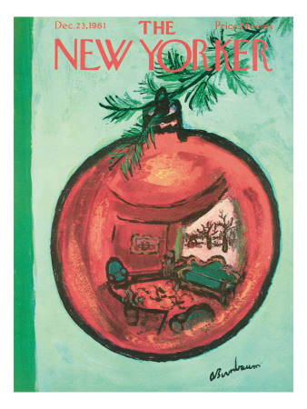 The New Yorker Cover - December 23, 1961 by Abe Birnbaum Pricing Limited Edition Print image