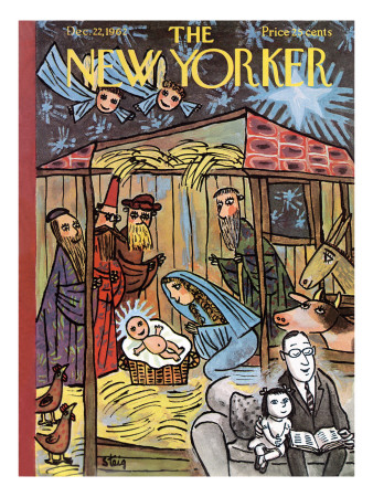 The New Yorker Cover - December 22, 1962 by William Steig Pricing Limited Edition Print image
