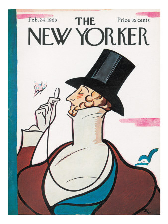The New Yorker Cover - February 24, 1968 by Rea Irvin Pricing Limited Edition Print image