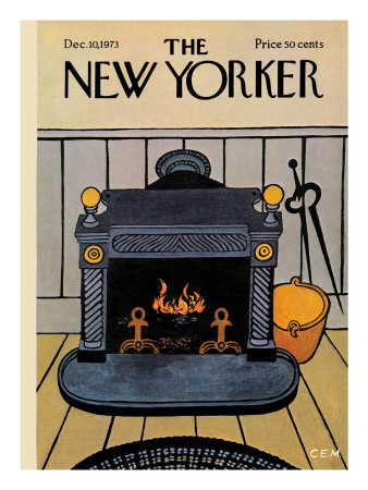 The New Yorker Cover - December 10, 1973 by Charles E. Martin Pricing Limited Edition Print image
