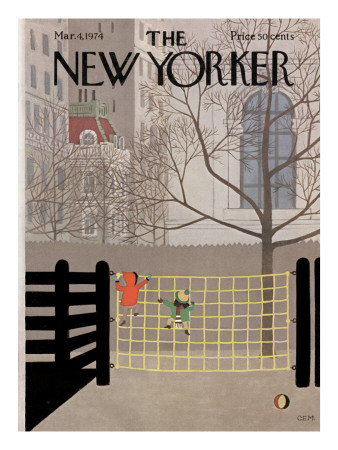 The New Yorker Cover - March 4, 1974 by Charles E. Martin Pricing Limited Edition Print image