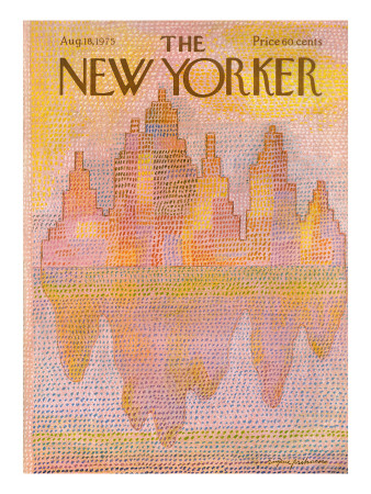 The New Yorker Cover - August 18, 1975 by Eugène Mihaesco Pricing Limited Edition Print image