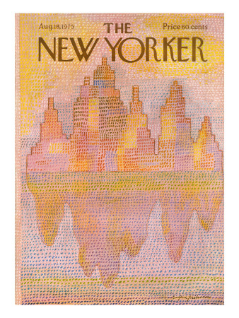 The New Yorker Cover - August 18, 1975 by Eugene Mihaesco Pricing Limited Edition Print image
